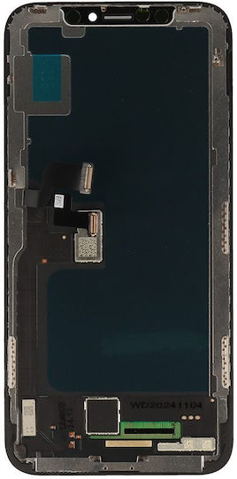 Screen with Touch Mechanism and Frame for Iphone X (Black)