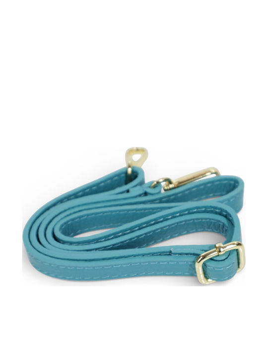 Leather Women's Tote Handbag Turquoise