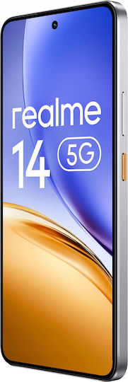 Realme 14 5G Dual SIM (12/256GB) Ασημί