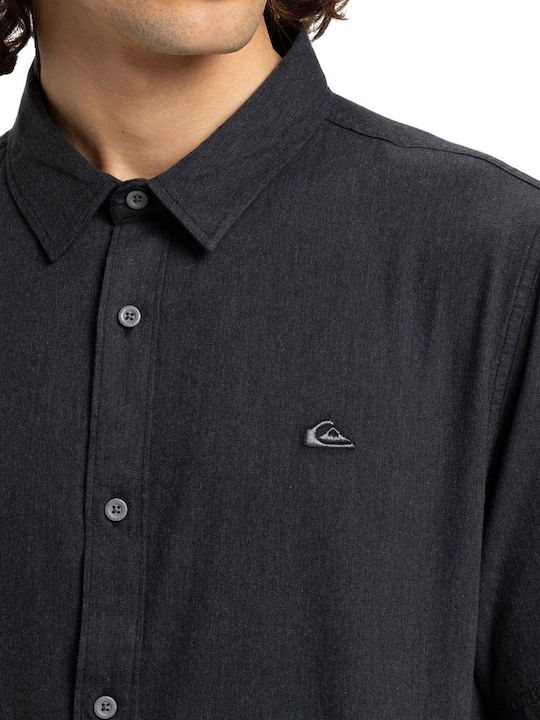 Premium Stretch Short Sleeve Shirt Black