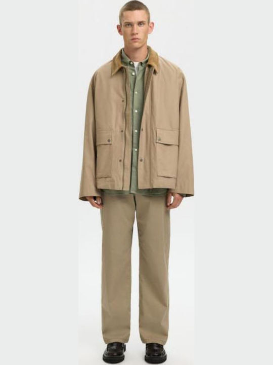 Long Sleeve Linen Shirt Vetiver