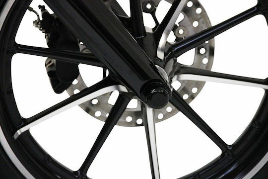 Cult Werk Fork Shaft Caps Hd-uni034 Harley Davidson Vrsca 1130 04-06 Harley Davidson Vrscaw 1250 Abs 08-09