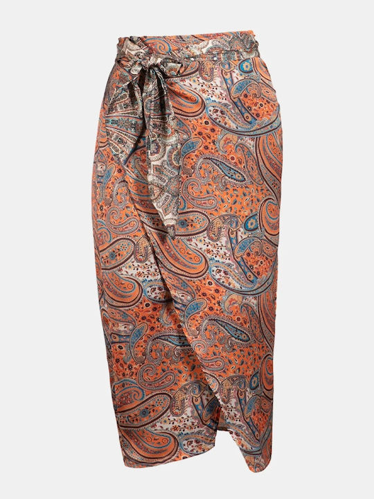 Rock Club Women's Beachwear Orange Skirt