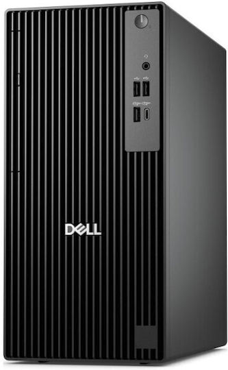 Dell Pro Tower QCT1255 Настолен Компютър (Ryzen 5 Pro-8600G/16GB DDR5/512GB SSD/Linux)