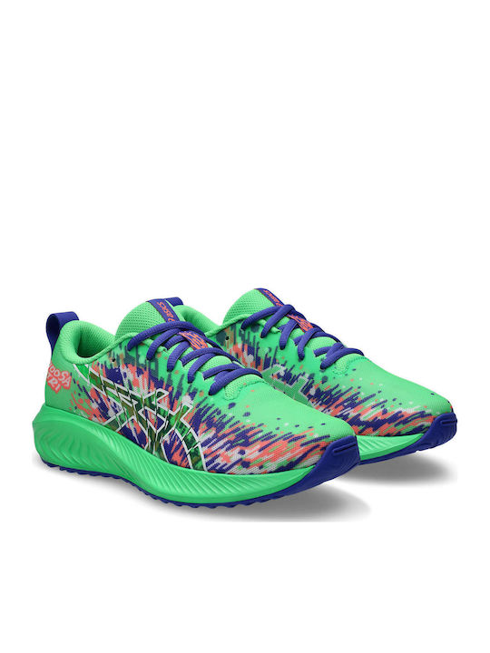 Gel-noosa Tri 16 Gs Kids Sports Shoes Running with Laces Green