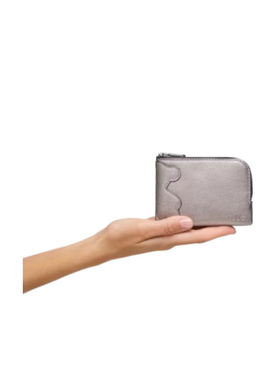 T Bear Anniversary Leather Women's Wallet Silver