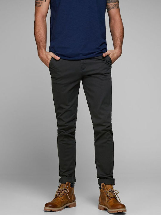 Marco Мъжки Панталон Чинос Еластичен Slim Fit Черен