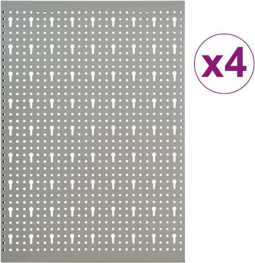 vidaXL Πάγκος Εργασίας με Πλάτη 4τμχ 145350