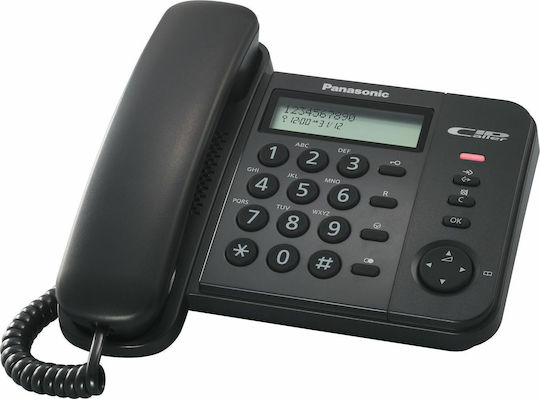 Panasonic KX-TS560 Corded Office Phone Black KX-TS560EX2B