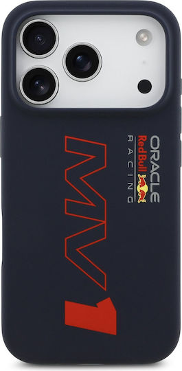 Red Bull Силиконов Калъф Mv1 Съвместим С Magsafe За Iphone 17 Pro Тъмносин