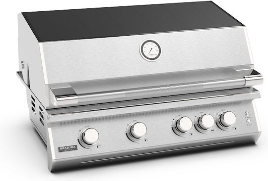 Brabura Gasgrill Rost 77cmx46cmcm mit 4 cm 4.1kW