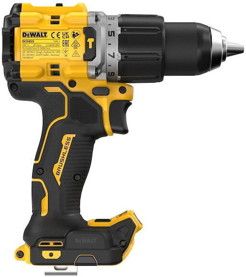 DEWALT DCK2050S2T Σετ Δράπανο & Παλμικό Κατσαβίδι 18V με 2 Μπαταρίες 3.5Ah και Θήκη