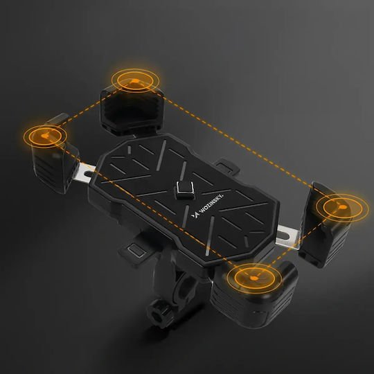 Wozinsky Wud-01b Handlebar Phone Holder Bike Black