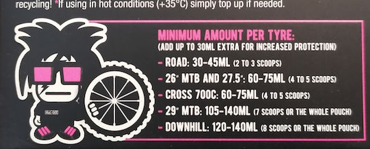 Muc-Off No Puncture Hassle Tubeless Sealant Fahrradwerkzeuge und Schmiermittel Gummidichtstoffe