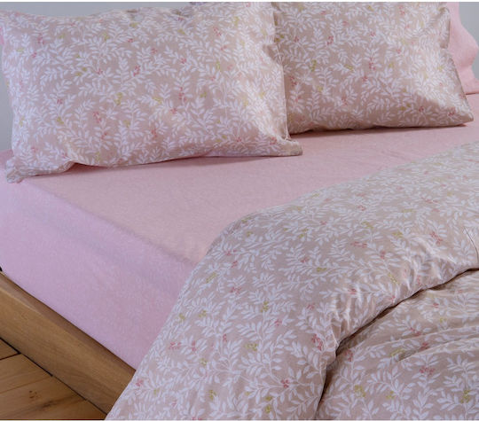 Nef-Nef Homeware Cylia Σετ Σεντόνια Διπλά 200x270εκ. 4 (4τμχ)