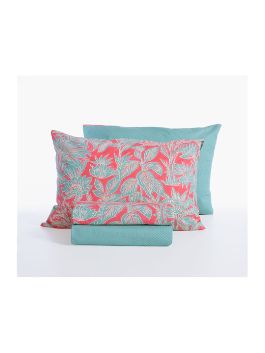 Nef-Nef Homeware Charisma Bettlaken Set Übergröße mit Gummibettlaken 160x200+35cm 4 Stück