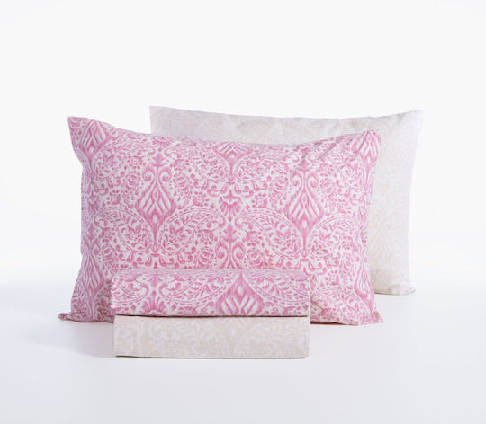 Nef-Nef Homeware Jetrix Σετ Σεντόνια King Size με Λάστιχο 180x200+35εκ. 4 (4τμχ)