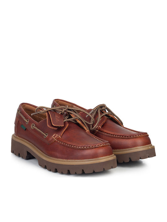 Boat Ανδρικά Loafers σε Καφέ Χρώμα