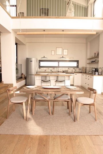 Μασίφ Τραπέζι Καρυδιάς Slim 150x80x74,5cm (170x80x74.5cm) Μασίφ Τραπέζι Καρυδιάς Slim 150x80x74,5cm (170x80x74.5cm)