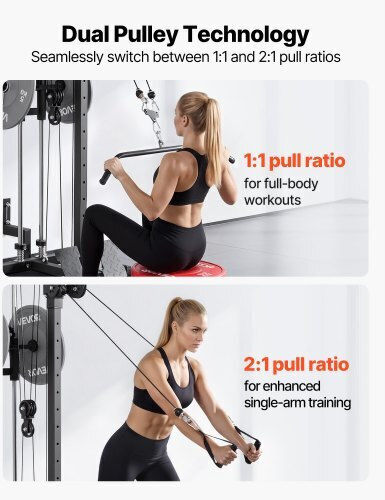Vevor HM2905B Multifunktionales Fitnessgerät ohne Gewichte
