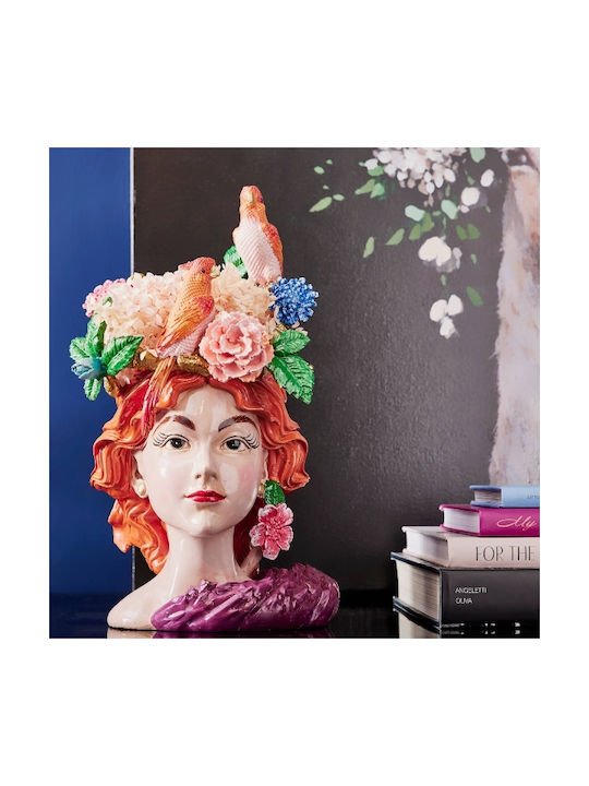 Werner Voss Vază Decorativă Din Polirășină Multicoloră