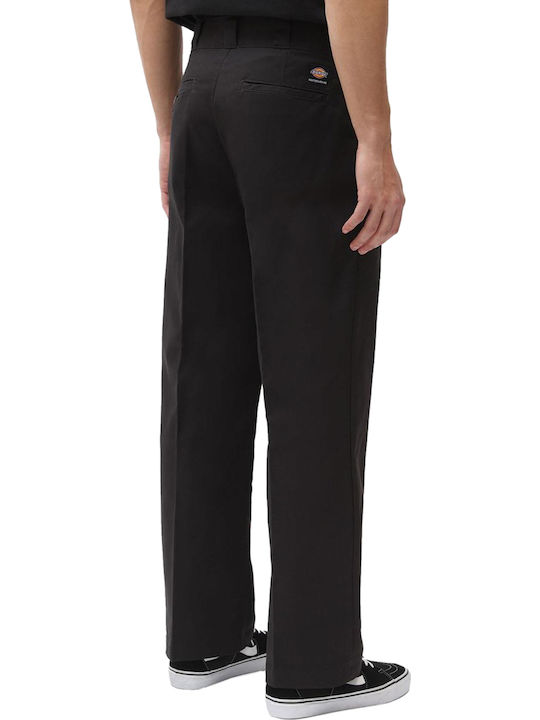 Work Trousers Chino in Regular Fit Black