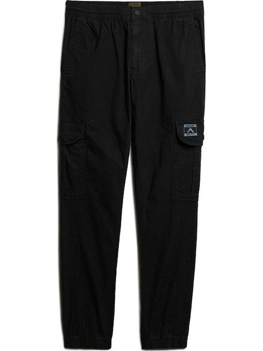 Ovin Trousers Cargo in Slim Fit Black