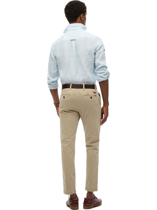 'international' Trousers Chino in Slim Fit Brown