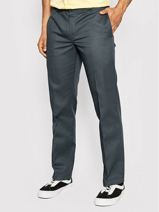 Work Trousers in Slim Fit Gray