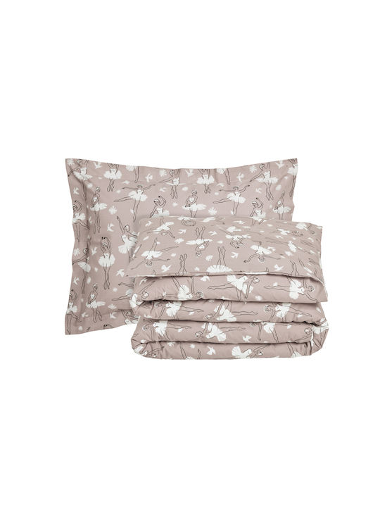 Das Home Set Kinderbettlaken Baumwollnude 170x260cm 3 Stück