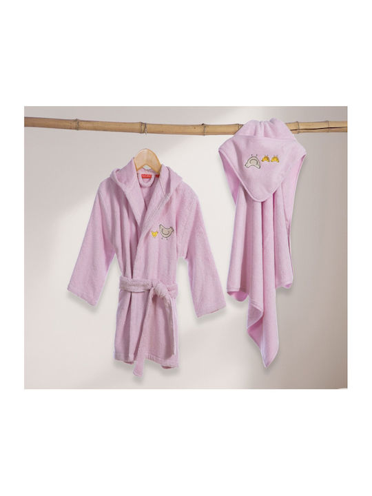 Nef-Nef Homeware Детски Халат Cute & Sweet Лилав С Качулка Nef-Nef Homeware Детски Халат Cute & Sweet Лилав С Качулка
