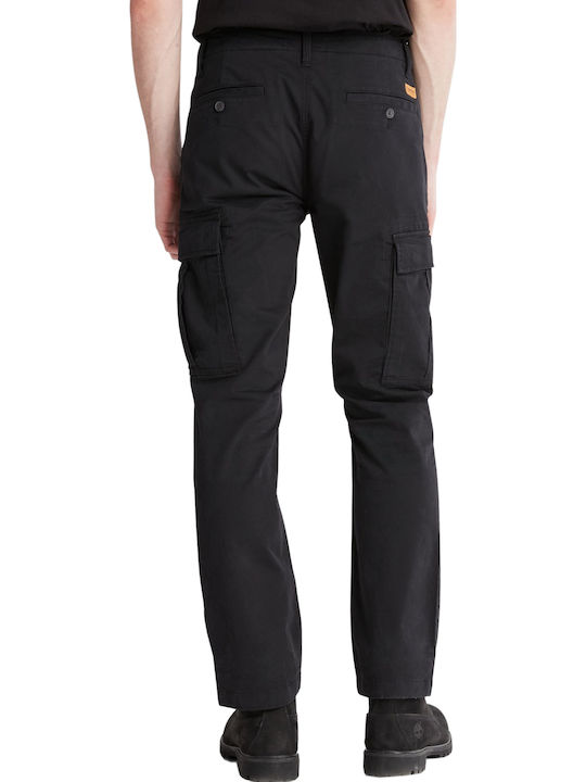 Hose Cargo Elastisch Schwarz