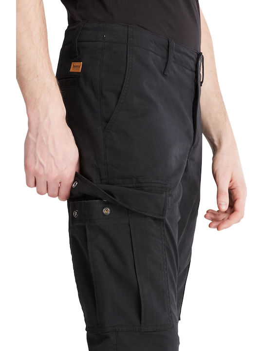 Hose Cargo Elastisch Schwarz