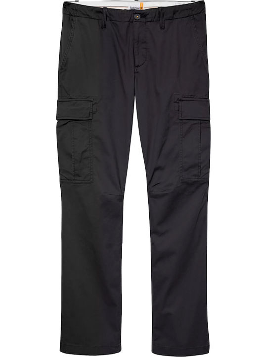 Hose Cargo Elastisch Schwarz