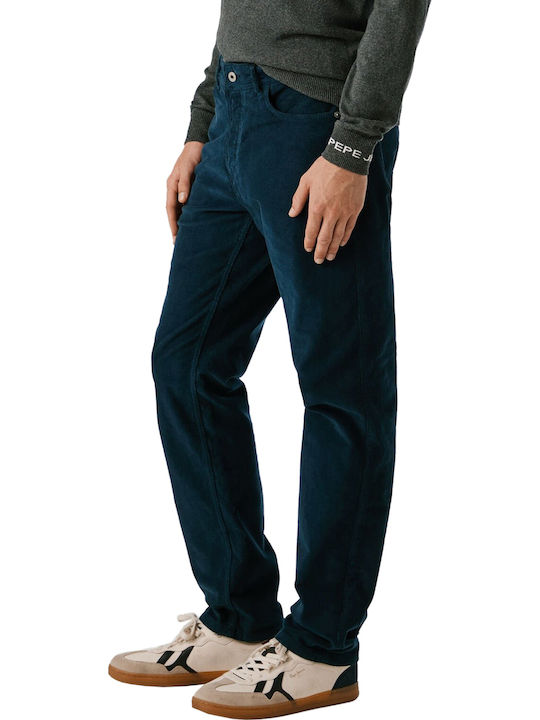 Trousers Chino in Slim Fit Blue