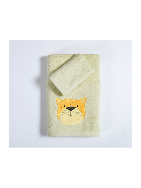 Nef-Nef Homeware Σετ Βρεφικές Πετσέτες 2τμχ Jungle Music Jungle Music Βάρους 420gr/m² Nef-Nef Homeware Σετ Βρεφικές Πετσέτες 2τμχ Jungle Music Jungle Music Βάρους 420gr/m²