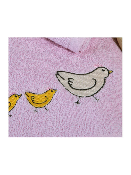 Nef-Nef Homeware Σετ Βρεφικές Πετσέτες 2τμχ Cute & Sweet Lilac 70x140cm Βάρους 420gr/m²