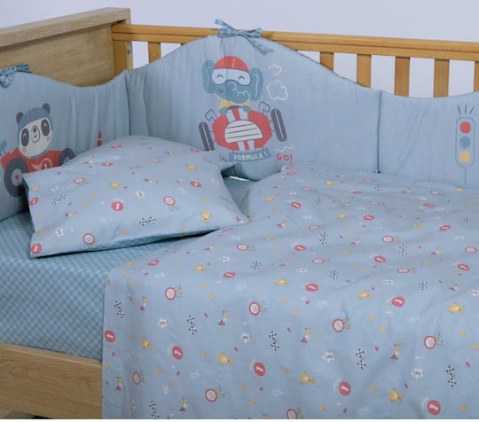 Set Super Boy Albastru 120x170 cm
