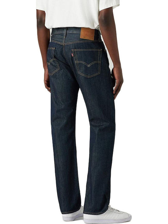 501 Men's Jeans Pants with Regular Straight Fit Blue