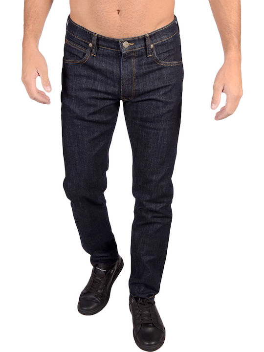 Daren Zip Fly Ανδρικό Παντελόνι Τζιν Ελαστικό με Regular Straight Εφαρμογή Rinse