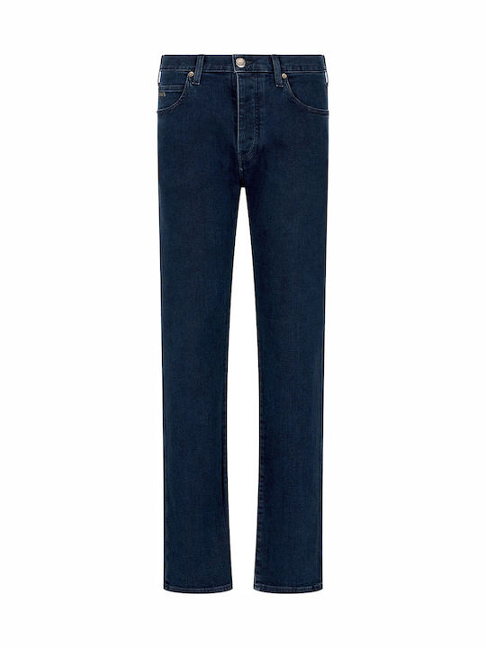 Men's Jeans Pants with Regular Fit Denim Blue