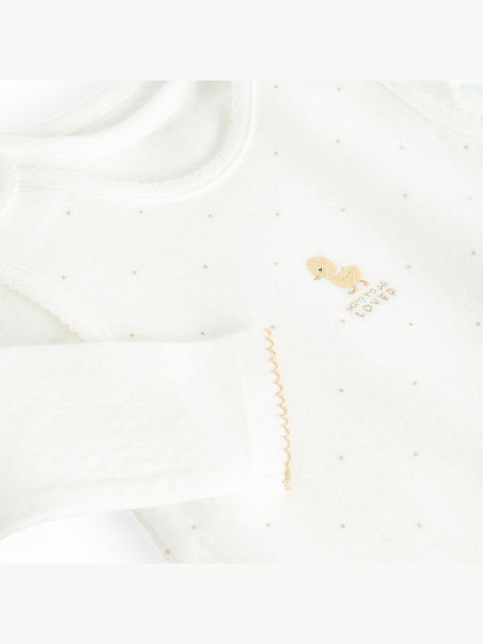 Cool Club Set Baby Bodysuits White 2 Pieces