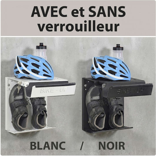 Black Wall-Mounted Bicycle Holder Bike-up Thirard 00023894