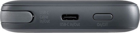 Intenso S10000 Power Bank 10000mAh με Θύρα USB-C Γκρι