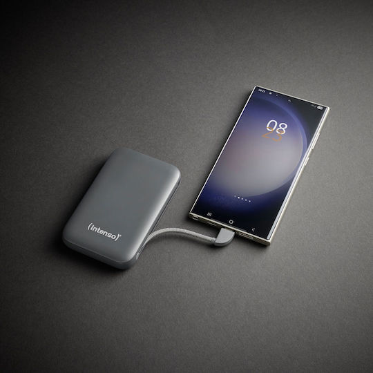 Intenso S10000 Power Bank 10000mAh με Θύρα USB-C Γκρι