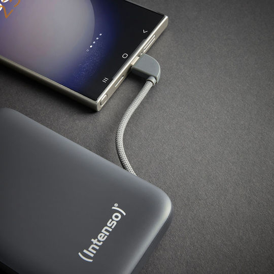 Intenso S10000 Power Bank 10000mAh με Θύρα USB-C Γκρι