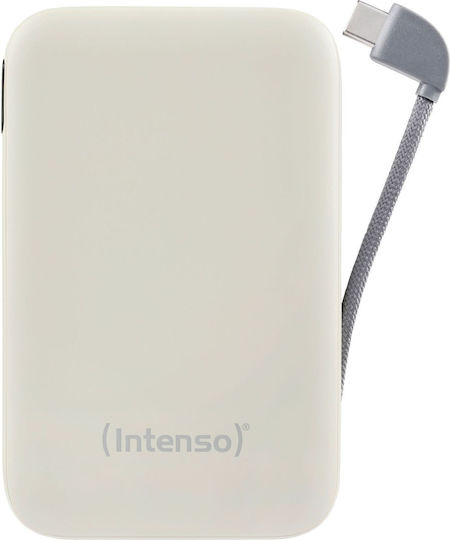 Intenso S10000 Външна Батерия 10000mAh с USB-C Изходен Порт Бежова