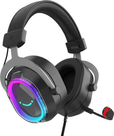 Fifine H13 Über Ohr Gaming-Headset mit USB-Konnektivität