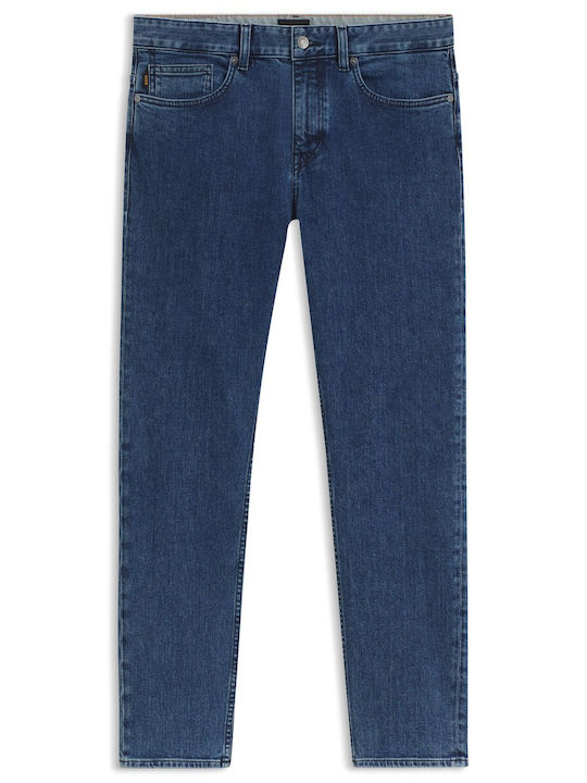Delaware Ανδρικό Παντελόνι Τζιν με Slim Εφαρμογή Blue