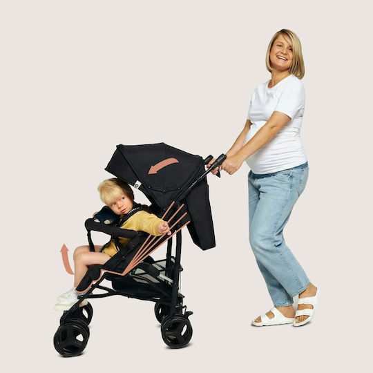 Lionelo Irma Umbrella Stroller Suitable for Newborn Black